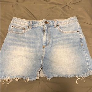 Urban outfitters denim skirt
